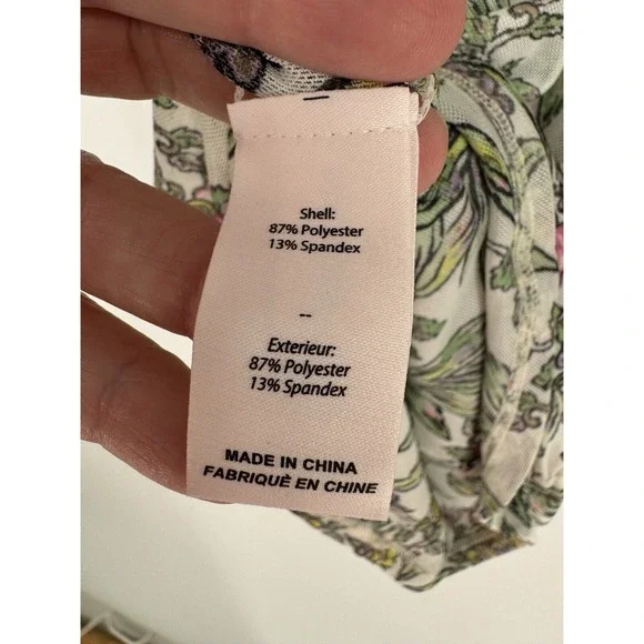 Cinq à Sept Tank Tops & Camisoles | Women Botanical Floral Dasha Top Ivory Multi - Picture 8 of 10